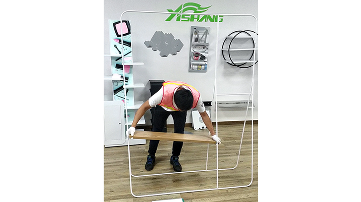Clothes Rack Sample Trial Installation