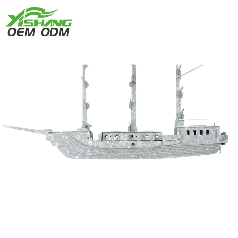 YISHANG -Diy Galvanized Metal Pirate Ship Decor Supplier On Yishang-2