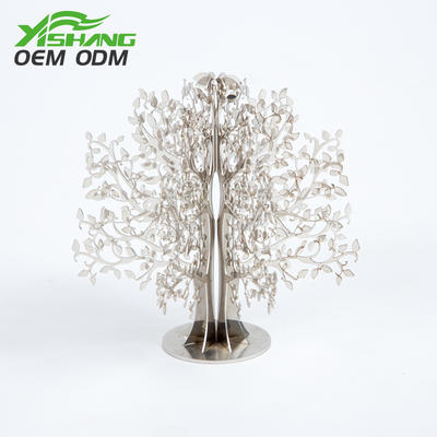 Custom Tabletop Metal Ornament Tree Decor