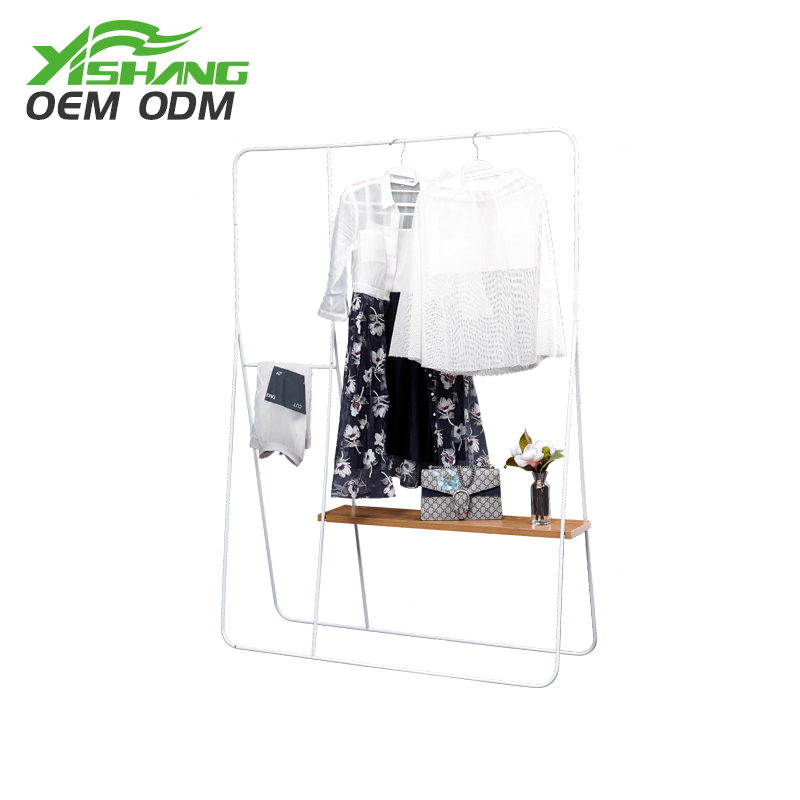 YISHANG Custom Clothes Shop Clothes Display Stand Rack Clothing Display image10