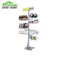 Custom Promotion Metal Wire Basket Display Rack for Stores