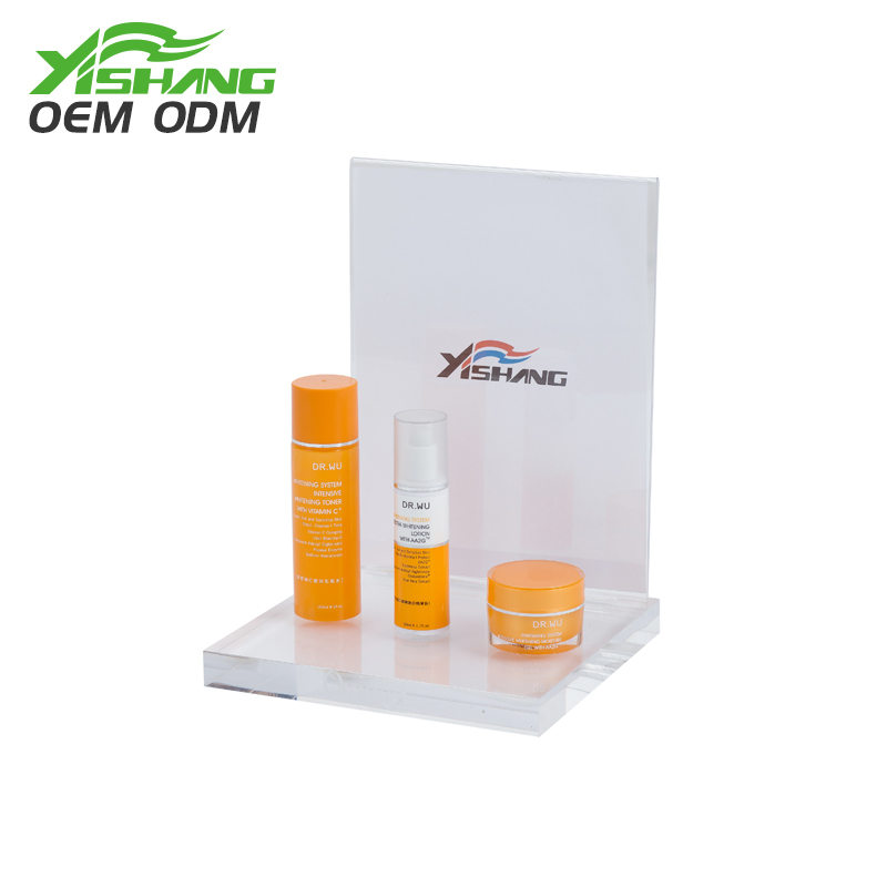 Custom Wholesale Contertop Acrylic Cosmetic Display Stand Suppliers