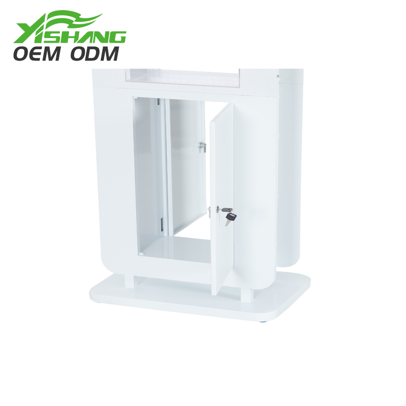 YISHANG Custom Professional Metal Makeup Display Stand Makeup Display image1
