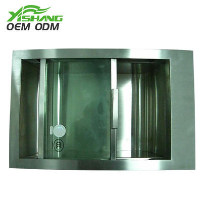 Custom Stainless Steel Box Fabrication With Glass Lid