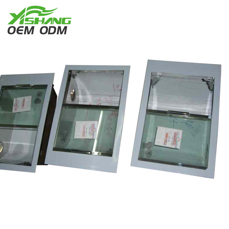 YISHANG -Custom Stainless Steel Box Fabrication With Glass Lid-1