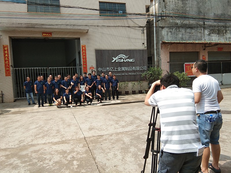 YISHANG -Metal Display Stands-yishang Factory Video Shooting