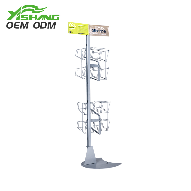 YISHANG -Custom Metal Wire Basket Display Stand - Yishang Display