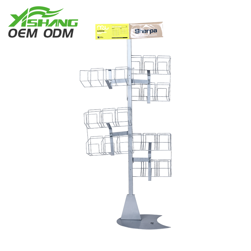 YISHANG -Custom Metal Wire Basket Display Stand - Yishang Display-2