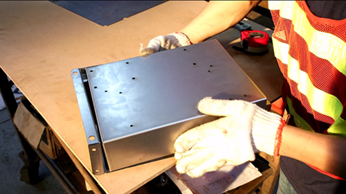 Sheet Metal Fabrication - Structure Inspection After CNC Bending