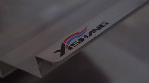 Sheet Metal Fabrication - Stainless Steel Silk-Screen Logo