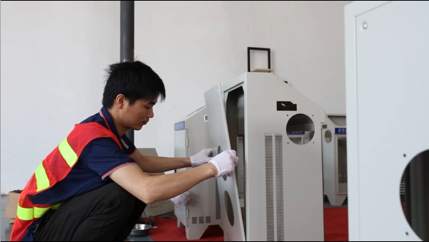 Custom Sheet Metal Fabrication - Install Metal Case