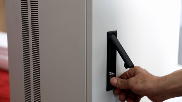 Custom Sheet Metal Fabrication - Inspect Door Lock for Metal Case