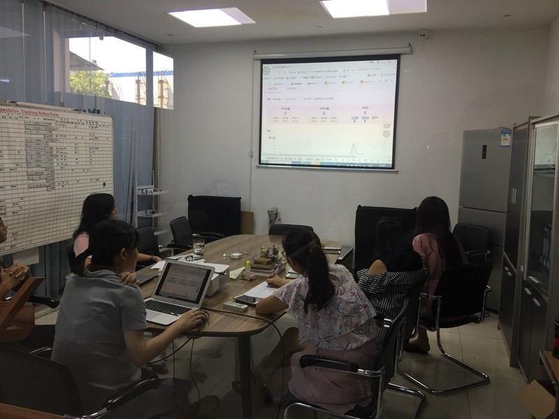 YISHANG -Sales Department Training And Studying, Zhongshan Yishang Metal Products Co