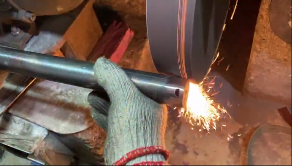 Sheet Metal Manufacturing - Tube Grinding After Welding